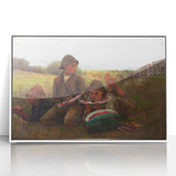 Realism Art Print - The Watermelon Boys by Winslow Homer, Rural Scene