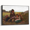 Realism Art Print - The Watermelon Boys by Winslow Homer, Rural Scene