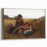 Realism Art Print - The Watermelon Boys by Winslow Homer, Rural Scene