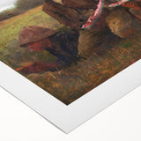 Realism Art Print - The Watermelon Boys by Winslow Homer, Rural Scene