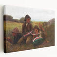 Realism Art Print - The Watermelon Boys by Winslow Homer, Rural Scene