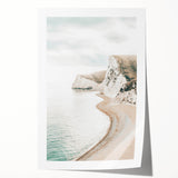 Extra large rolled print featuring a summer floral design in vibrant colors, ideal for art wall dining room.