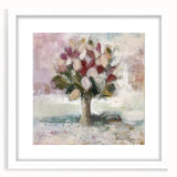 Elegant Dining Room Wall Art - Contemporary Tree Canvas Print