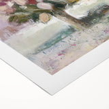 Elegant Dining Room Wall Art - Contemporary Tree Canvas Print