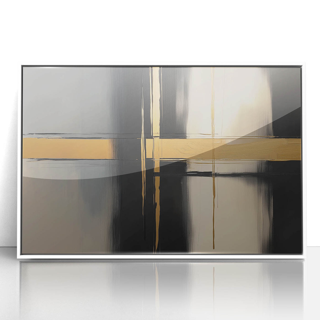 Luxe Minimalist Abstract Wall Art – Modern Canvas & Framed Print