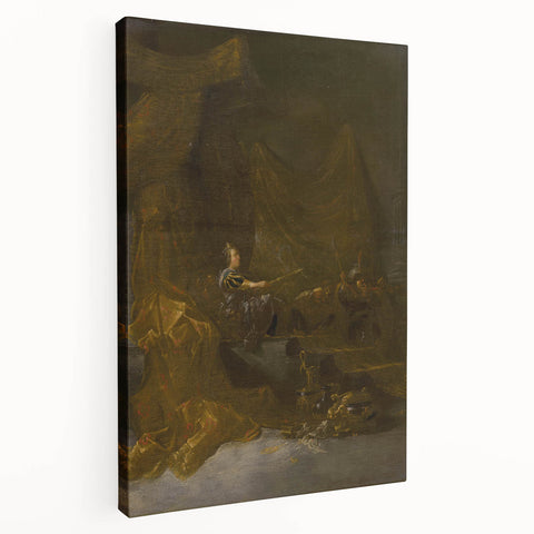 Baroque Royal Scene: Classic Art Print with Historical Elegance
