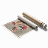 Impressionist Portrait Wall Art - Degas' Italian Woman with Water Jug Print