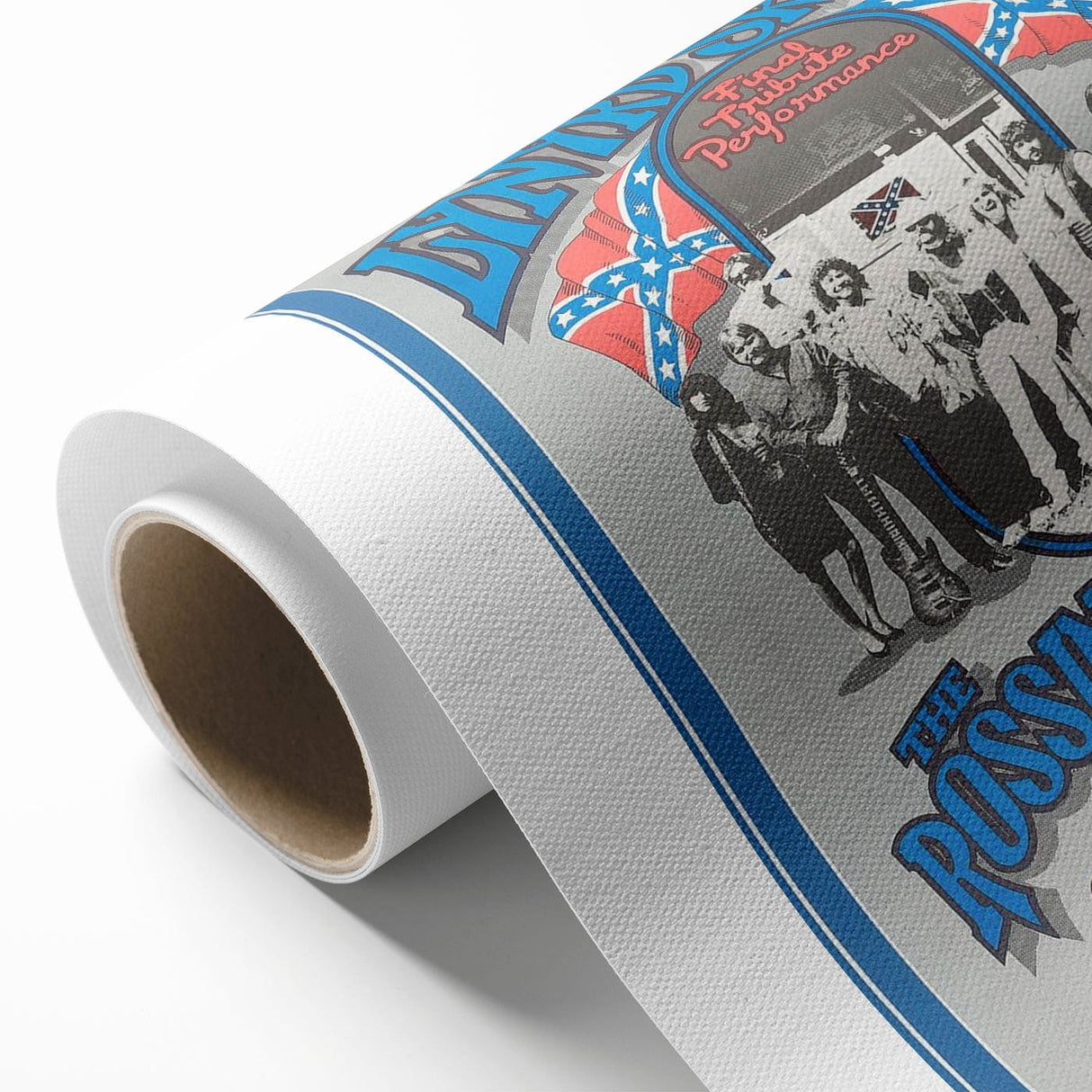 Lynyrd Skynyrd Final Tribute Performance Poster – Retro Music Art