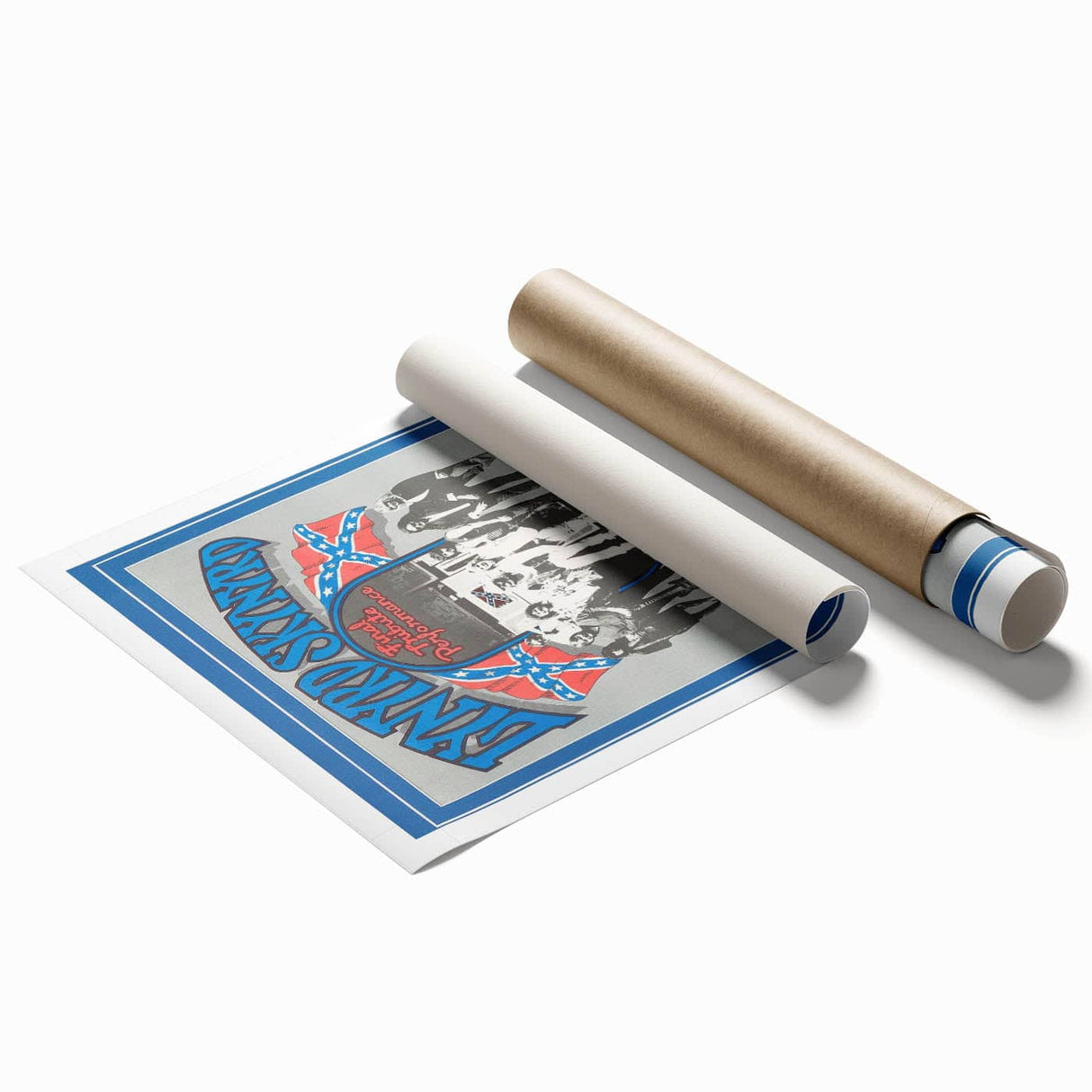 Lynyrd Skynyrd Final Tribute Performance Poster – Retro Music Art