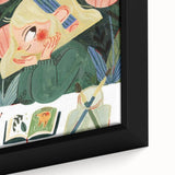 Creative Art Girl Girls Room Wall Art – Kids Room Art Print