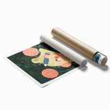 Creative Art Girl Girls Room Wall Art – Kids Room Art Print