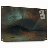 Famous Romantic Era Art: Aurora Borealis by Frederic Edwin Church
