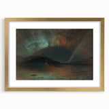 Famous Romantic Era Art: Aurora Borealis by Frederic Edwin Church