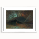 Famous Romantic Era Art: Aurora Borealis by Frederic Edwin Church
