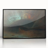 Famous Romantic Era Art: Aurora Borealis by Frederic Edwin Church
