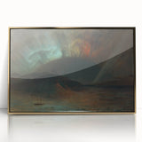 Famous Romantic Era Art: Aurora Borealis by Frederic Edwin Church