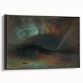 Famous Romantic Era Art: Aurora Borealis by Frederic Edwin Church