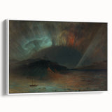 Famous Romantic Era Art: Aurora Borealis by Frederic Edwin Church