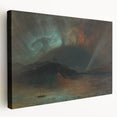 Famous Romantic Era Art: Aurora Borealis by Frederic Edwin Church