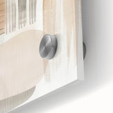 Modern Dining Room Wall Art - Neutral Abstract Canvas Print