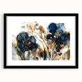 Elegant Ink Floral Living Room Wall Art – Modern Canvas & Prints