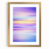 Abstract landscape framed artwork in a gold frame, showcasing vibrant colors and intricate details, perfect for modern home decor. This piece adds elegance and sophistication to any room setting.