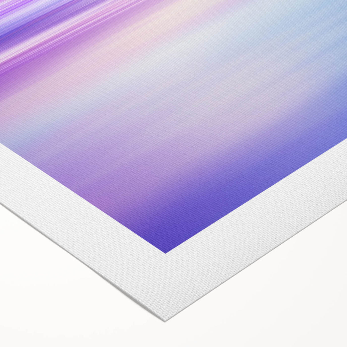Abstract landscape art on rolled canvas, showcasing vibrant colors and intricate patterns, perfect for modern home decor. Packaged securely in a sturdy cardboard tube for easy transport and display.