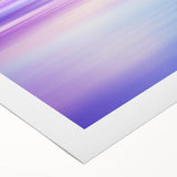 Abstract landscape art on rolled canvas, showcasing vibrant colors and intricate patterns, perfect for modern home decor. Packaged securely in a sturdy cardboard tube for easy transport and display.