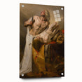Baroque Sacrifice Scene: Historical Art Print with Dramatic Power