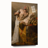 Baroque Sacrifice Scene: Historical Art Print with Dramatic Power