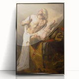 Baroque Sacrifice Scene: Historical Art Print with Dramatic Power