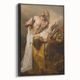 Baroque Sacrifice Scene: Historical Art Print with Dramatic Power