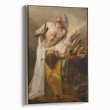 Baroque Sacrifice Scene: Historical Art Print with Dramatic Power