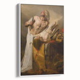Baroque Sacrifice Scene: Historical Art Print with Dramatic Power