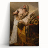 Baroque Sacrifice Scene: Historical Art Print with Dramatic Power
