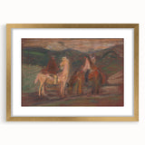 Expressionist Art - Riders by Arnold Peter Weisz-Kubínčan