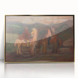 Expressionist Art - Riders by Arnold Peter Weisz-Kubínčan