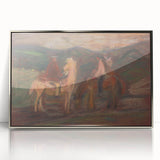 Expressionist Art - Riders by Arnold Peter Weisz-Kubínčan