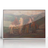 Expressionist Art - Riders by Arnold Peter Weisz-Kubínčan