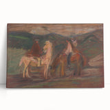 Expressionist Art - Riders by Arnold Peter Weisz-Kubínčan