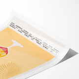 Extra large wall art featuring line art flowers in black and white on a rolled print, ideal for large living room decor.