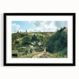 Impressionist Landscape - Jalais Hill, Pontoise by Camille Pissarro Print