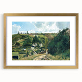Impressionist Landscape - Jalais Hill, Pontoise by Camille Pissarro Print