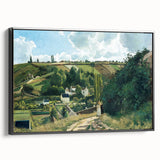 Impressionist Landscape - Jalais Hill, Pontoise by Camille Pissarro Print