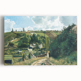Impressionist Landscape - Jalais Hill, Pontoise by Camille Pissarro Print