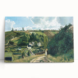 Impressionist Landscape - Jalais Hill, Pontoise by Camille Pissarro Print