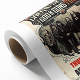Lynyrd Skynyrd God & Guns Tour Poster – Retro Rock Wall Art