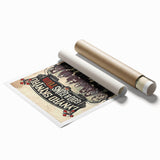 Lynyrd Skynyrd God & Guns Tour Poster – Retro Rock Wall Art