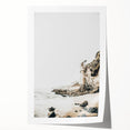 Extra large rolled canvas print depicting vibrant summer floral art, ideal for dining room wall decor.