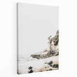 A vibrant, abstract depiction of summer on stretched canvas, ideal for kitchen wall art.